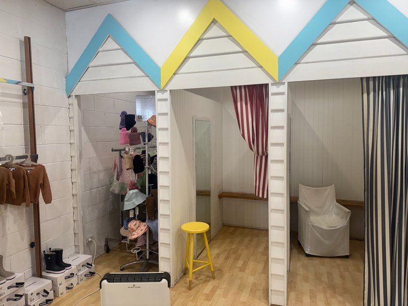 Changerooms and retail fixtures before Lemonade Sorrento defit