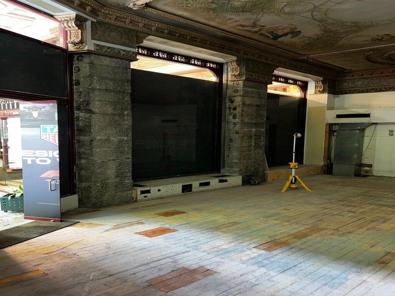 L'Occitane retail defit at 280 Collins Street Melbourne after strip out